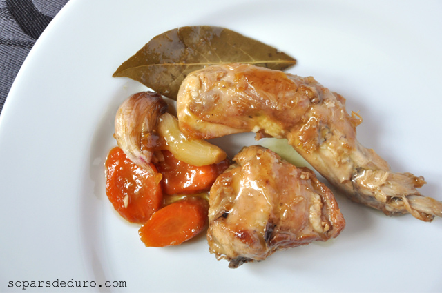 Conill amb escabetx suau