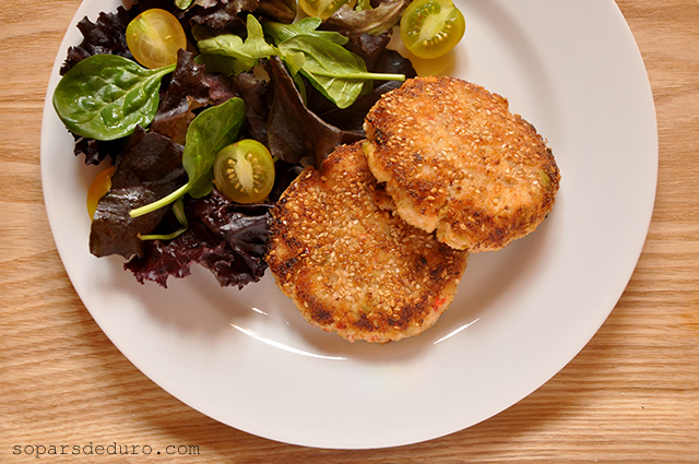 Hamburgueses de peix