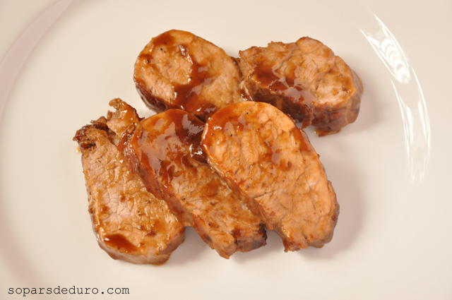 Llaminera amb mel i cervesa