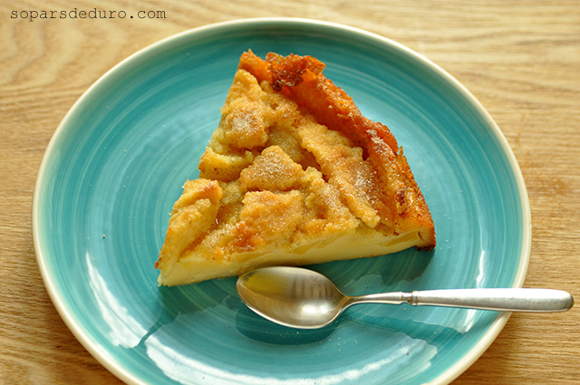 Pastís de poma rústic