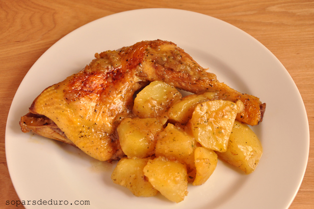 Pollastre amb patates