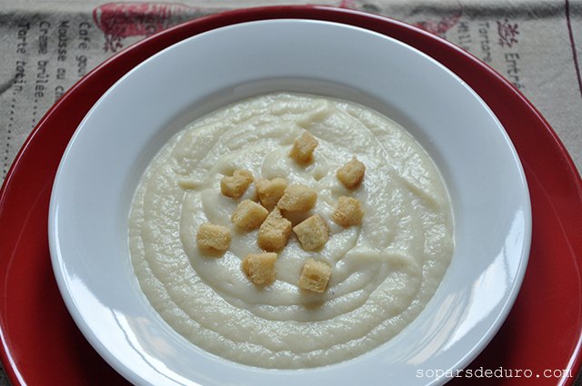 Puré de coliflor