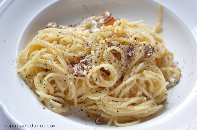 Spaghetti alla carbonara