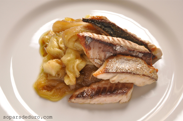 Verat (amb ve baixa) i escalivada